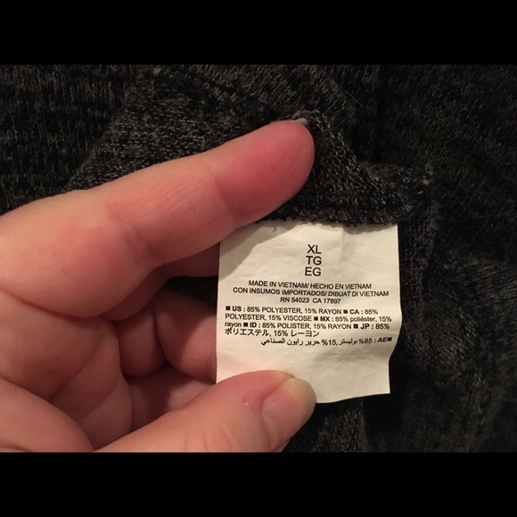 Old Navy Lightweight Marbled Grey Sweater - Picture 3 of 6